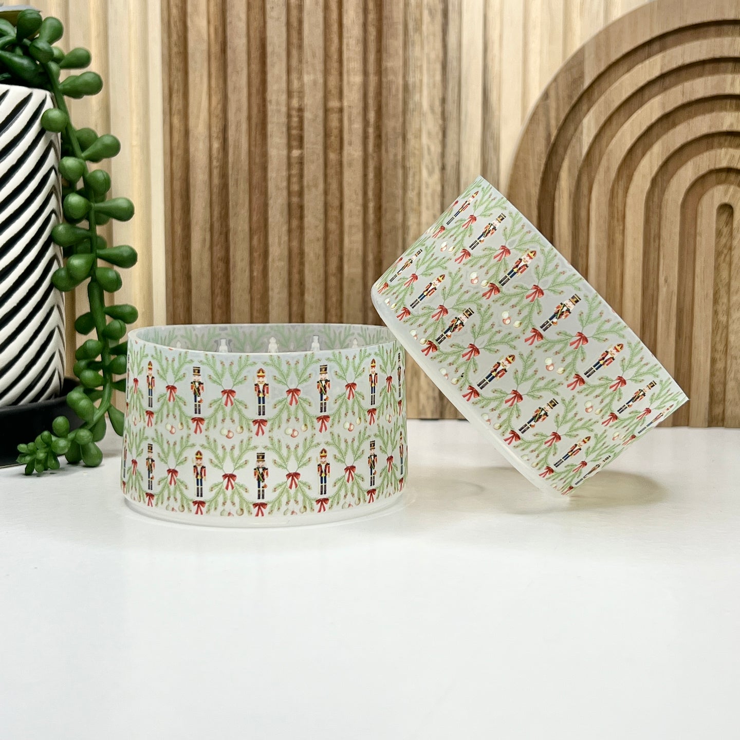 Clear Nutcracker Tumbler Boot